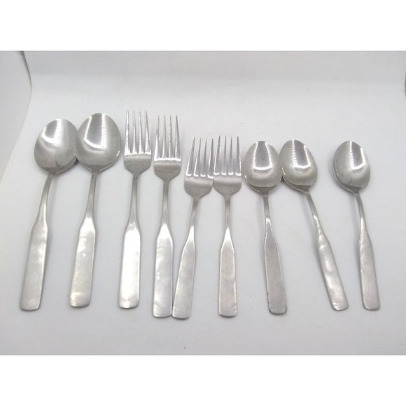 Set of 9 Imperial International Kingstowne Stainless Steel Flatware Korea - Picture 12 of 12